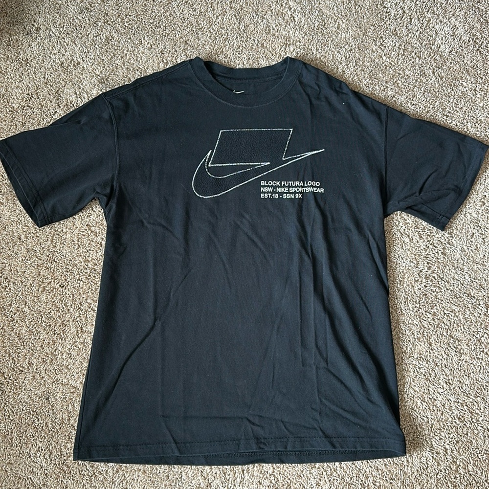 Nike Block Futura Logo Tee